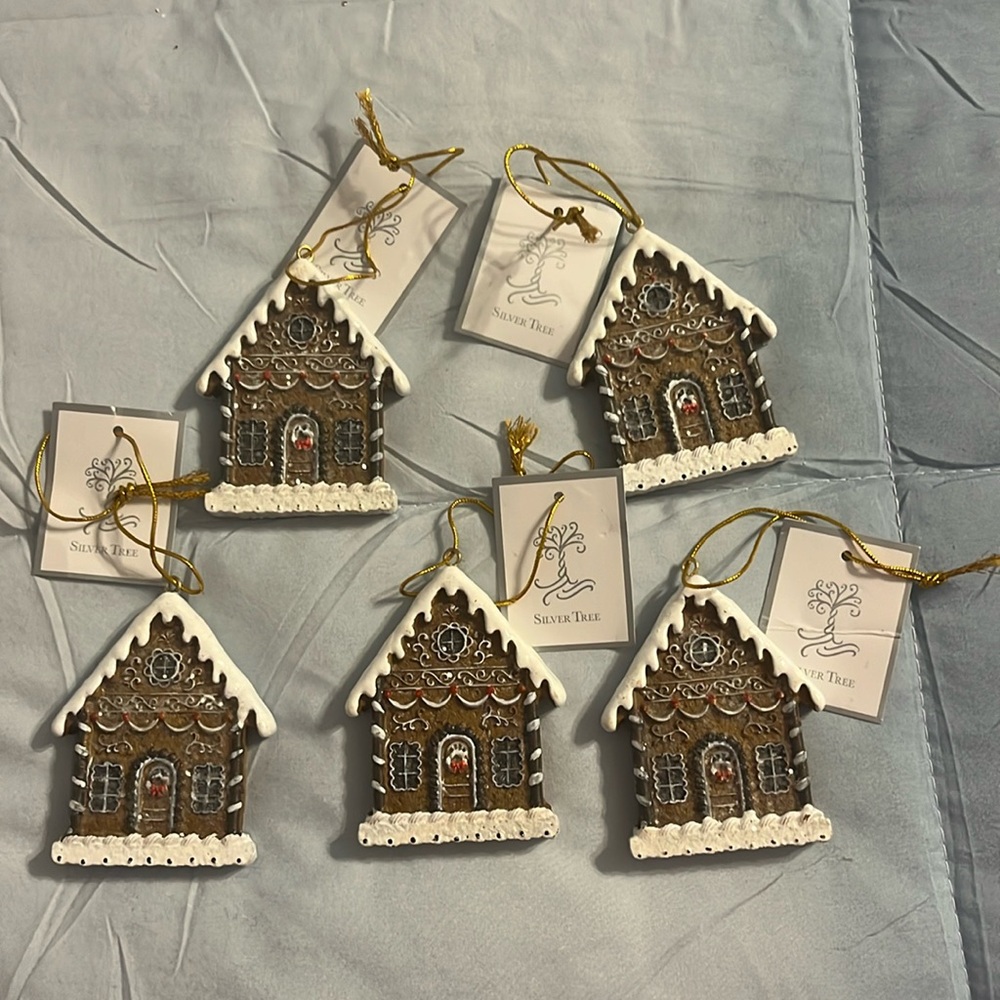 Silver Tree Christmas ornament